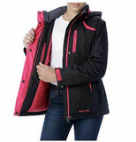 Arctix Girls Frost Insulated Winter Jacket, Black, 2T