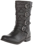 Wild Pair Women's Preston Motorcycle Boot, BLACK, 6 M US