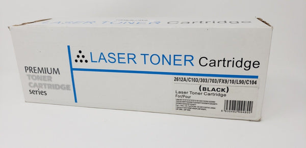 Laser Toner Cartridge Premium Toner Series 2612A/C103/303/703/FX9/10/L90/C104