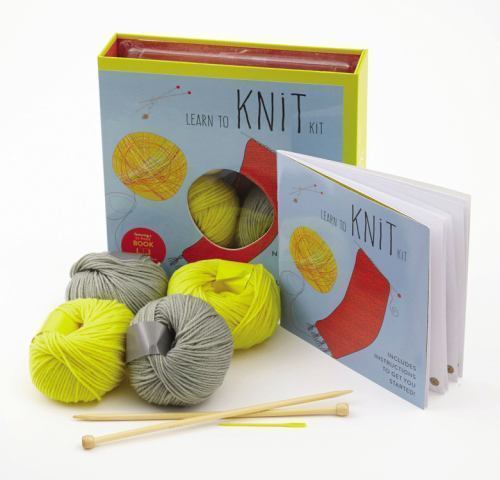 Learn to Knit Kit With Instructional Book (First Time) by Carri Hammett 2015