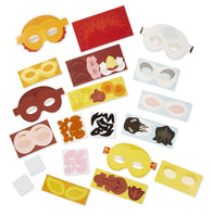Melissa & Doug Simply Crafty Safari Mask Kit (Makes 4 Masks)