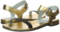 Marc Jacobs Women's Elizabeth Dress Sandal, Gold, 38.5 EU/8.5 M US