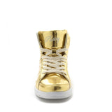 Pastry Women's Sweet Court Sneaker, Gold 6.5