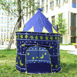 Children Kids Playhouse Castle Game Play Tent Indoor/Outdoor Blue