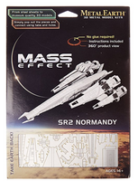 Mass Effect 2 Fascinations Metal Earth 3D Laser Cut Steel Model Kit Normandy SR2