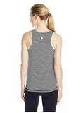 Miraclesuit MSP Women's Stripe Tank, White/Black Combo, Small