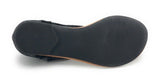 Sarah Jayne Girl's Ginger Bow Slingback Thong Sandal Black Big Kid 3 M US