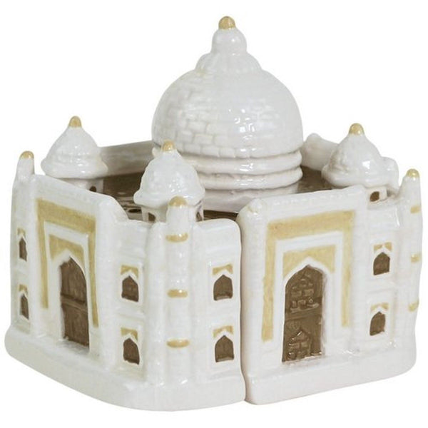 Westland Giftware Magnetic Ceramic Salt and Pepper Shaker Set, Mwah Taj Mahal...