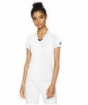 ASICS Women's Jr. Upcourt Shorts Sleeve Jersey, White/White, X-Large