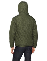 U.S. Polo Assn. Mens Standard Quilted Jacket, Forest Night 5970, 3X