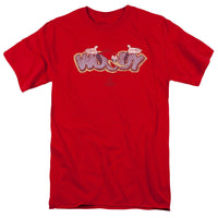 Trevco - Unisex Adult's Woody Woodpecker Graphic T-Shirt - Red - Medium
