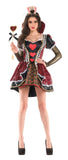 Party King Women's Queen of Hearts Costume Dress