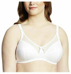 Royce Women's Charlotte Wire-Free Cotton-Lined Nursing Bra, White, 40G