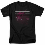 Trevco - Men's The Real L Word Flashy Logo Graphic Tee - Black - Medium