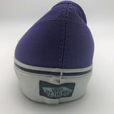 Vans Authentic Lo Pro Canvas Shoes, Dark Purple, Mens 10.5 Womens 12