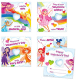 Peaceable Kingdom Fairy Magic Rainbow Lens Super Valentines Card Pack