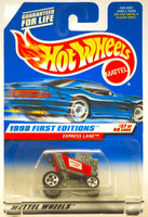 1998 - Mattel / Hot Wheels - Express Lane (Red racing shopping kart) - 1998 F...