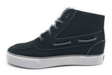 Polo Ralph Lauren Mens Canvas Lander Chukka Hi-Top Shoe Black Gray 5 D US