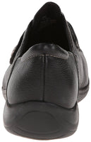 Earth Women's Savin Flat,Black Calf Leather,8 W US