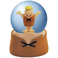 WL The Flintstones Barney Looking Happy with Hands Up Brown Water Globe