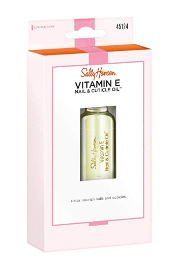 Sally Hansen Vitamin-E Nail & Cuticle Oil 0.45 Ounce (13.3ml) 