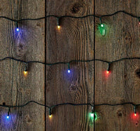 UltraLED Battery Operated Twinkle Light String, Multi-Color, 9.5-Feet