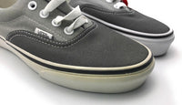 Vans Men's Era Two Tone Skate Shoe Sneaker, Charcoal Gray 4 Mens 5.5 Womens