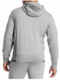 Mission Men's VaporActive Gravity Pullover Hoodie, Alloy Heather Grey, XX-Large