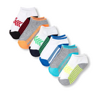 The Children's Place Baby Boys Ankle Socks (Pack of 6), Multi CLR 6256, M 1-2