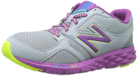 New Balance Women's W490V3 Running Shoe, Silver/Purple, 8 B US