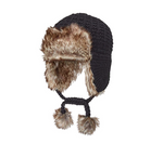 Screamer Women's Magnolia Faux Fur Earflap Trapper Hat