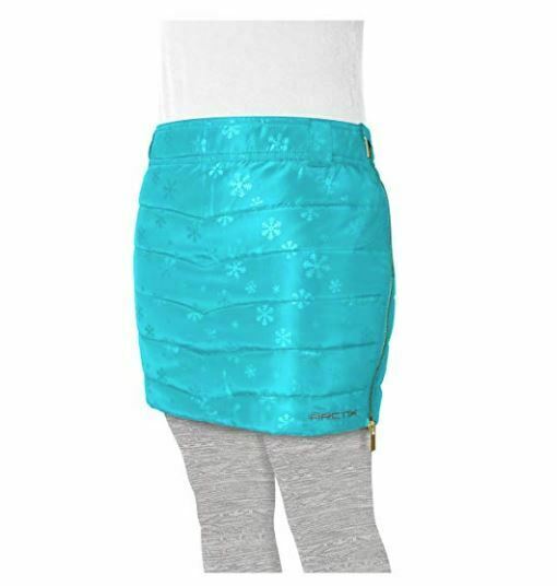 Arctix Girls Powder Puff Snow Skirt, Aqua Blue, Small