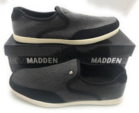 Steve Madden Men's Gindle Casual Fashion Slip-On Sneakers Shoe Black Size 9.5 M