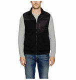 Kenneth Cole New York Men's Techy Fleece Vest, Black, X-Large