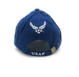 U.S. Air Force (Fly, Fight, Win) Baseball Hat Cap [Blue-Adjustable]