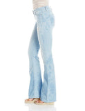 Calvin Klein Jeans Women's Flare Leg Jean, Bourges Blue Denim, 28 x 32