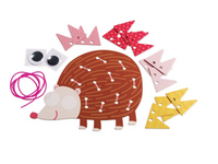 Paper Craft Manhattan Toy Imagine I Can Lace and Play Hedgehog - NEW!