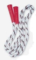 Nylon Red Black & White Jump Rope - Free And Fast Shipping From Lake Forest, Ca!