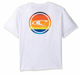 O'NEILL Boys' Big Short Sleeve Logo Tee, Boards White, S