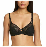 Triumph Women's Amourette Spotlight Underwire Bra, Black, 36H