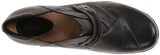 Earth Women's Savin Clog (w/Arch Support), Black Calf Leather, 6 W US