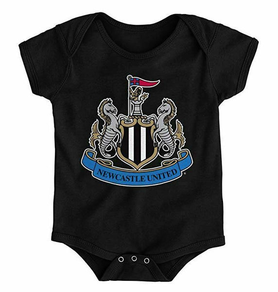 World Cup Soccer Newcastle Infant Team Logo One Piece, Black, 24 Months