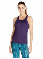 SHAPE activewear Women's S Seam Tank, BlackBerry, S