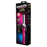 Rock Star Chrome Curling Iron for Soft, Bouncy Curls, 1 Inch