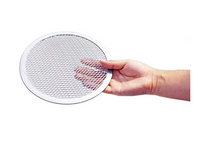 New Star Foodservice 50936 Aluminum Seamless Pizza/Baking Screen, 8" Pack of 6