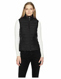 White Sierra Women's Sierra Summit No-Sew Down Vest, Black, X-Large