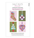 McCall's Creates Paper Quilt Creations Quick and Easy Christmas Cards