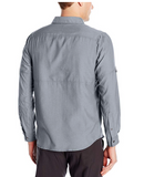 Columbia Men's Pilsner Peak Ii Long Sleeve Shirt, XX-Large, Grey Ash