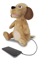 iLive iSB485DOGBR Bluetooth Buddy Dog Speaker, Moves to The Music (Brown)