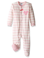 Kushies Baby Girls' Front Snap Sleeper 6m